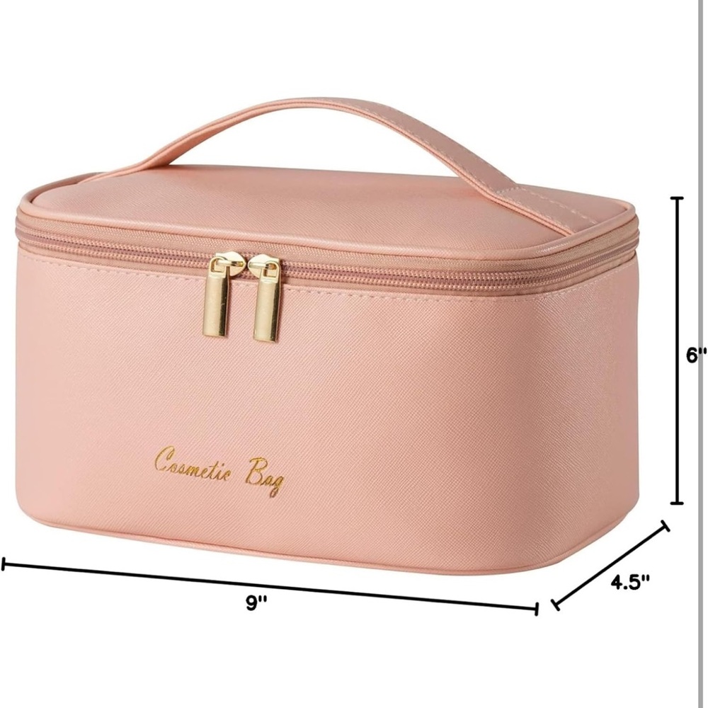 Preppy Makeup Bag Small Cosmetic Bags for Women Little Pouch Toiletry Organizer